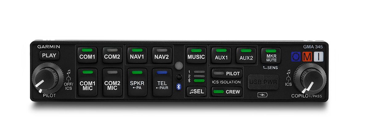 Garmin® brings home theater sound quality to the cockpit with the 345/342 KITPLANES
