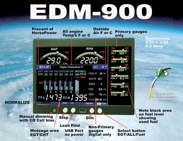 edm 900 engine monitor