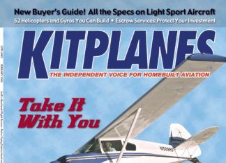 Kitplanes February 2006 cover