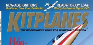 Kitplanes March 2006 cover