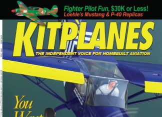 Kitplanes April 2006 cover