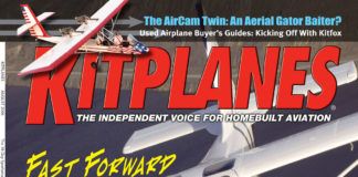 Kitplanes August 2006 cover