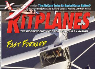 Kitplanes August 2006 cover
