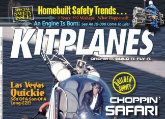 Kitplanes September 2006 cover
