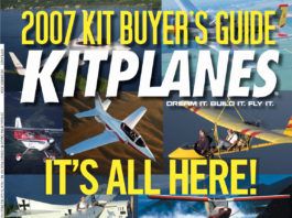 Kitplanes December 2006 cover