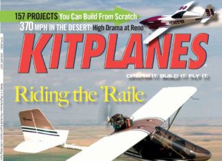 Kitplanes January 2007 cover