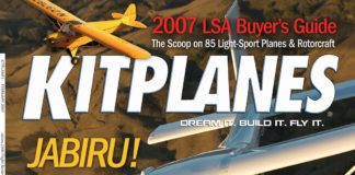 Kitplanes February 2007 cover