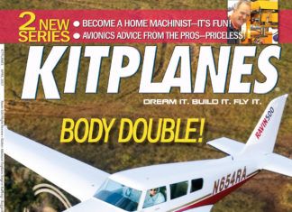 Kitplanes April 2007 cover