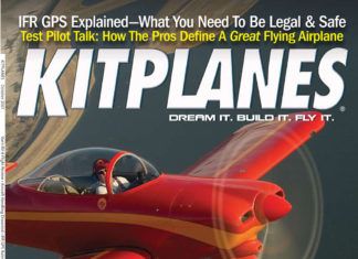 Kitplanes October 2007 cover