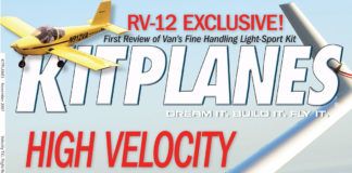 Kitplanes November 2007 cover