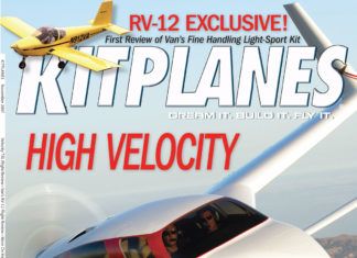 Kitplanes November 2007 cover