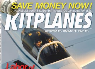 Kitplanes January 2008 cover