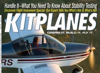 Kitplanes April 2008 cover
