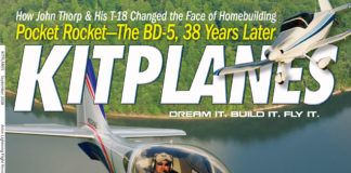 Kitplanes September 2008 cover