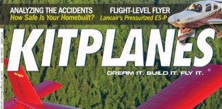 Kitplanes October 2008 cover
