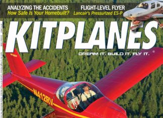 Kitplanes October 2008 cover