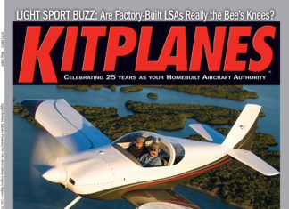Kitplanes May 2009 cover