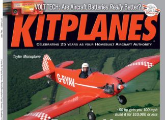 Kitplanes July 2009 cover