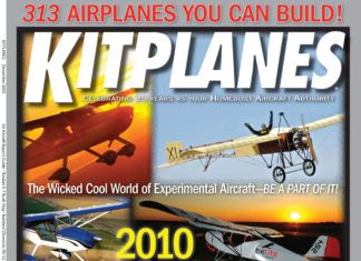 Kitplanes December 2009 cover