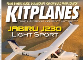 Kitplanes January 2010 cover