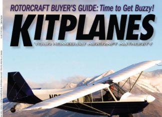 Kitplanes February 2010 cover