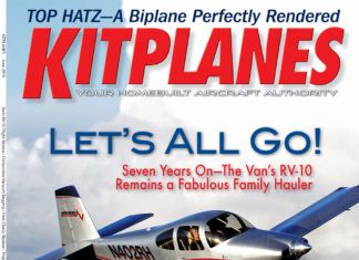 Kitplanes June 2010 cover