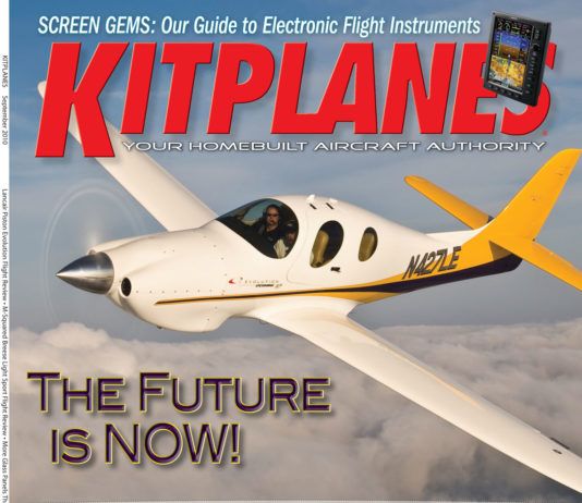 Kitplanes September 2010 cover