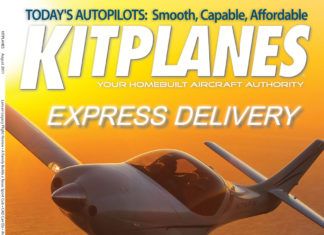 Kitplanes August 2011 cover