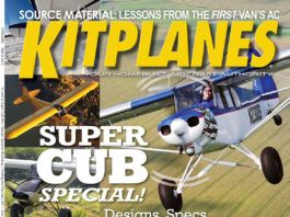 Kitplanes March 2012 cover