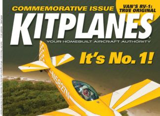 Kitplanes August 2012 cover