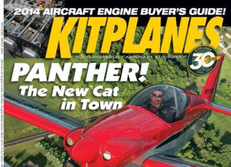 Kitplanes March 2014 cover