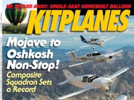 Kitplanes January 2015 cover