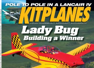 Kitplanes November 2015 cover