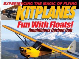 Kitplanes March 2016 cover