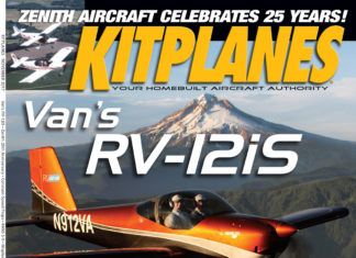 Kitplanes November 2017 cover