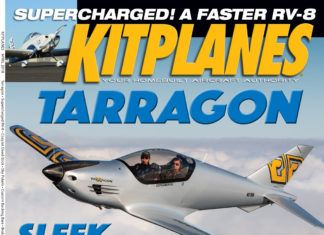 Kitplanes April 2018 cover