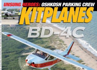Kitplanes August 2018 cover