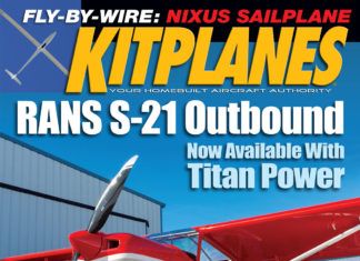 Kitplanes August 2019 cover
