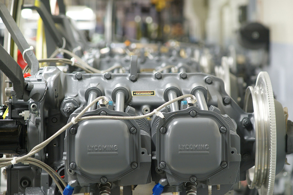 New Lycoming engines awaiting testing