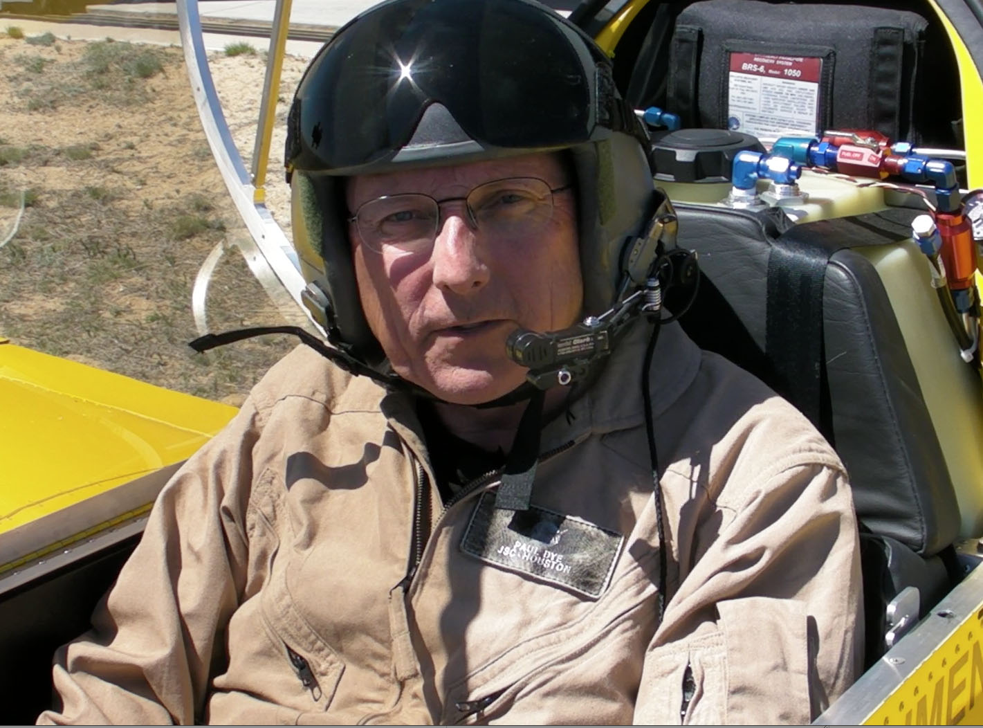 Paul in SubSonex Cockpit