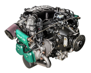 Rotax 912 iS Sport engine.