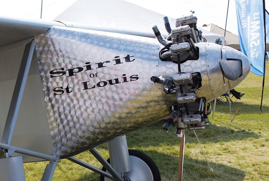This might be the best Spirit of St. Louis replica ever made