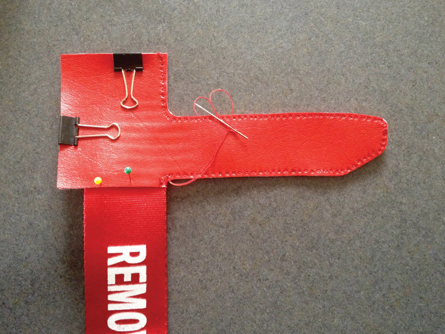 3R4D Ex RAF Aircraft Pitot Head Cover with Remove Before Flight Flag