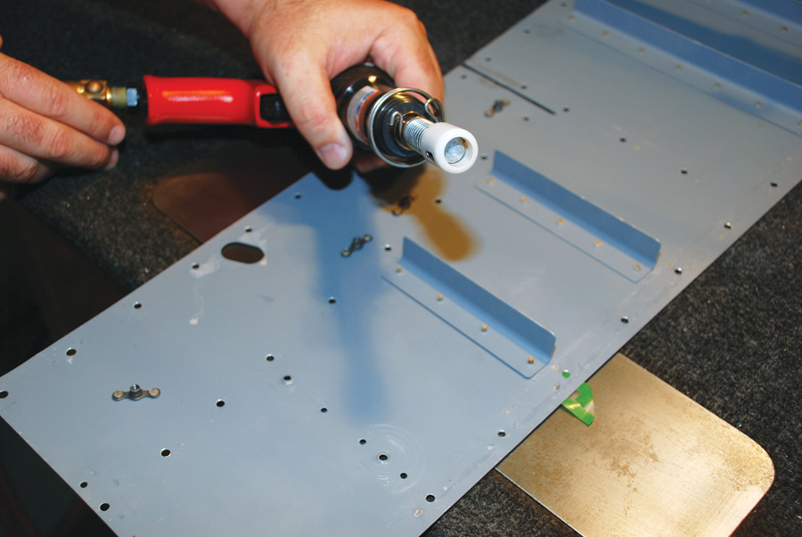 split rivet case repair