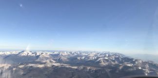 The whole High Sierra spread out to the north