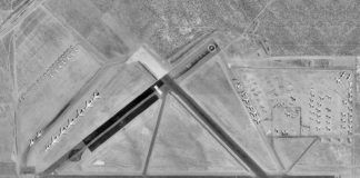 Mojave airport aerial image