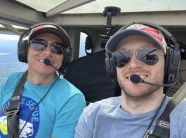 Justin and Johnny pilots with disabilities