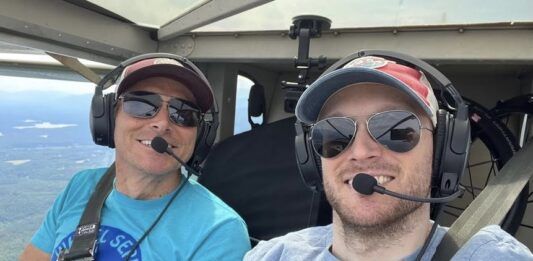 Justin and Johnny pilots with disabilities