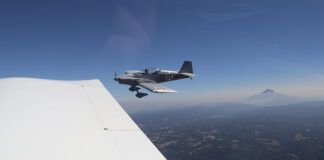 Van’s Test Pilot Axel Alvarez got to take a break from flying the RV-15 and fly his RV-4
